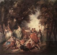 Lancret, Nicolas - Company in the Park